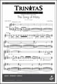 Song of Mary SA choral sheet music cover